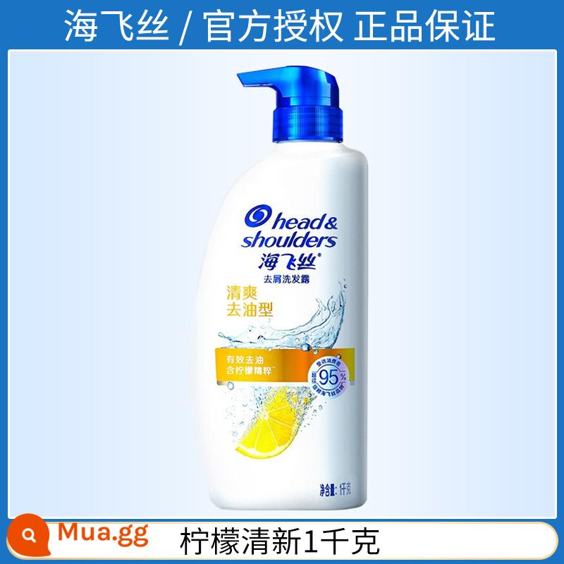 Dầu Gội Helen Xiandusi Dew Thùng Lớn Nam Nữ Kiểm Soát Dầu, Trị Gàu Và Ngứa - Lemon Fresh 1kg [❤Chống gàu, kiềm dầu và chống ngứa❤].