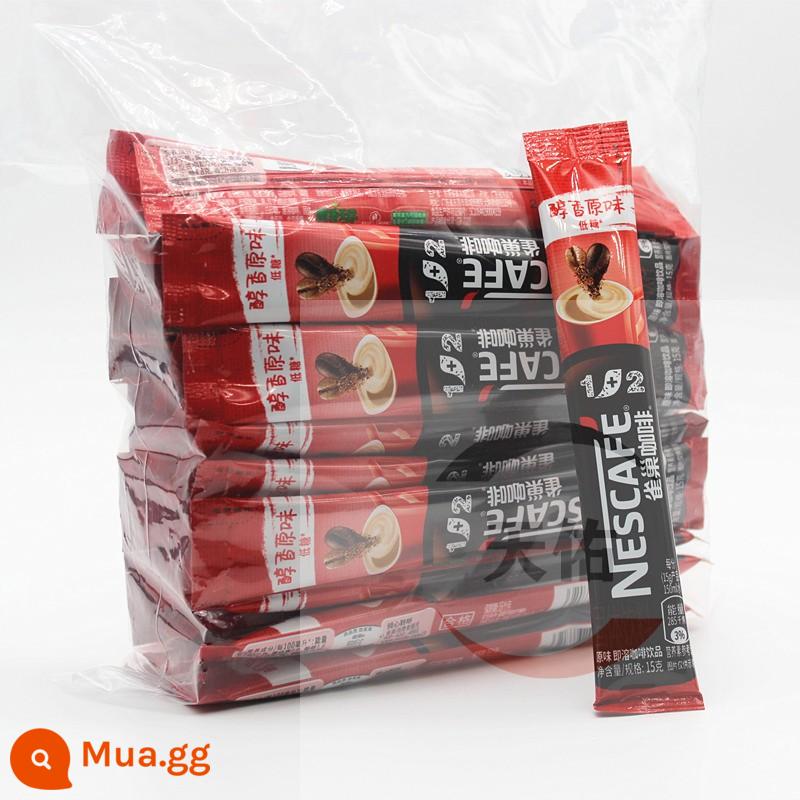 Nescafé 1+2 Instant Mellow Hương Vị Nguyên Bản Ăn Liền Ba Trong Một Ít Đường 15g Que 100 Gói Đơn Giản Nhiều Hương Vị - Hương vị nguyên bản gói đơn giản 15g*30 gói (sản xuất vào tháng 10 năm 2023)