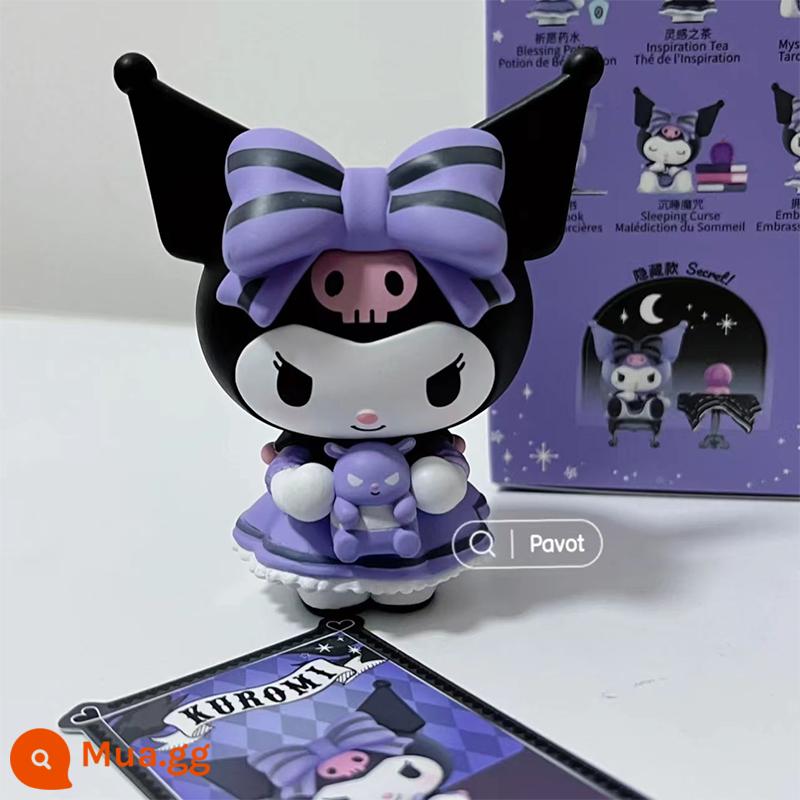 Chính Hãng MINISO Sanrio Kulomi Blind Box Lucky Series Trang Trí Xe Ô Tô Hợp Thời Trang Chơi Búp Bê Quà Tặng Cho Bé Gái - Nắm bắt vận may-Mở hộp và xác nhận