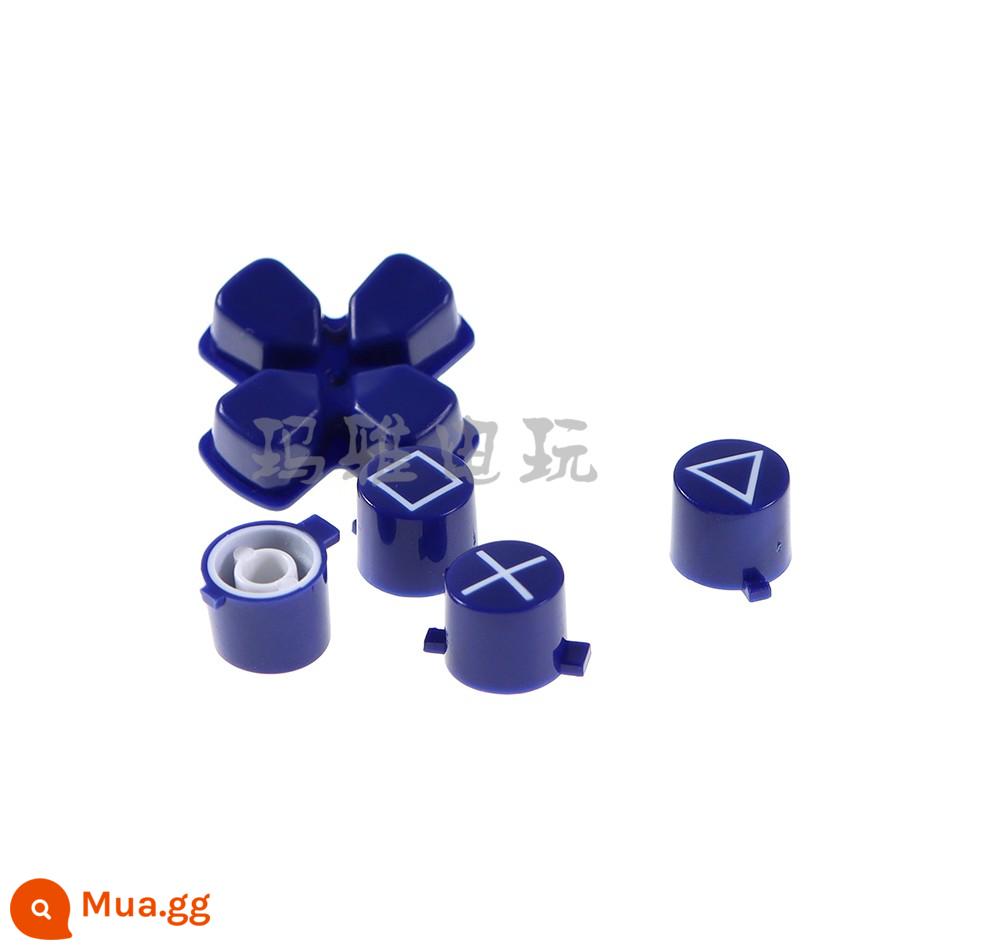 Tay cầm trò chơi PS4 Nút ABxy Nút chéo PS4 Tay cầm bằng nhựa Kích phí 5 -Piece Nút phụ kiện - màu xanh da trời