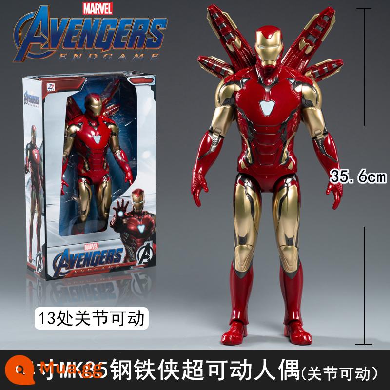 Đội Trưởng Mỹ Mô Hình Marvel Chính Hãng Avengers Liên Minh Di Động Búp Bê Đồ Chơi Mô Hình Trang Trí Búp Bê Xung Quanh - Người sắt 14 inch MK85