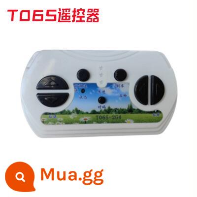 Ô Tô Điện Trẻ Em 2.4G Bluetooth Điều Khiển Từ Xa Thu Phát Xe Đẩy Đồ Chơi Ô Tô Điều Khiển Bo Mạch Chủ Phụ Kiện - Điều khiển từ xa TO6S