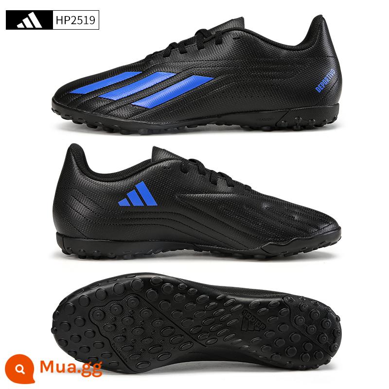 Giày bóng đá adidas đinh dăm TF nam giày bóng đá nam nữ đấu training adidas professional hàng chính hãng - Đen và xanh [Túi đựng giày miễn phí] HP2519