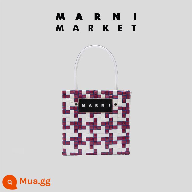 Marni Market giỏ hàng loạt phù hợp với nghề thủ công dệt rổ rau - 00R66