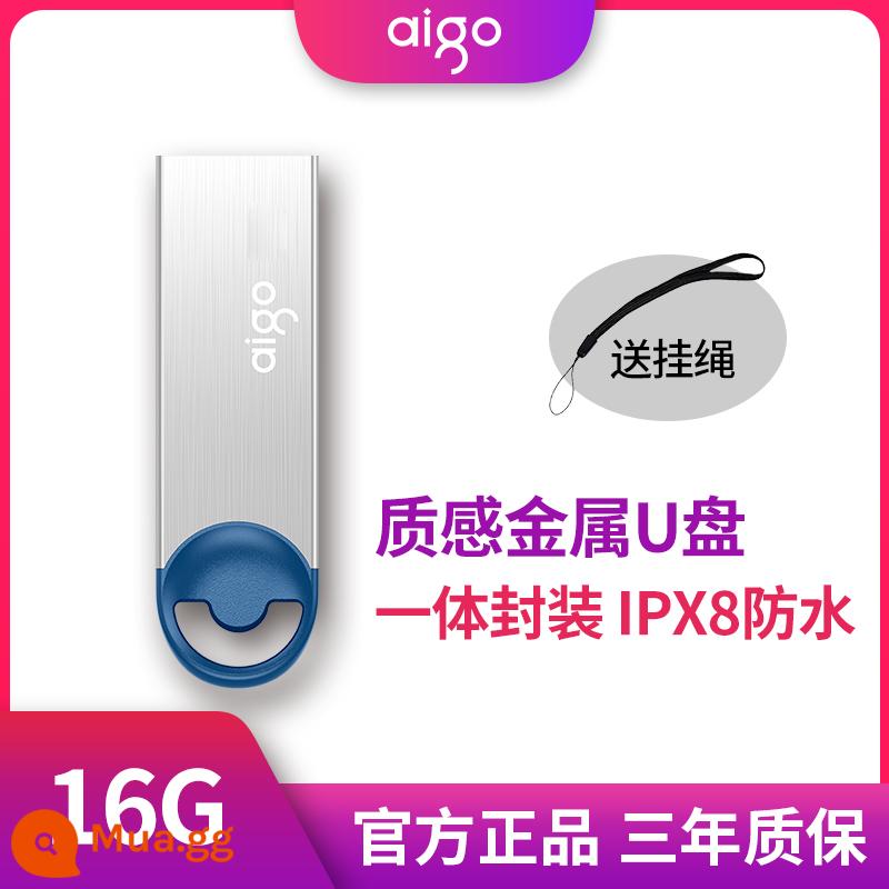 Yêu Nước Hàng Đầu Cửa Hàng Ổ Đĩa U 64G Chính Hãng Chính Hãng Tốc Độ Cao 32G Dung Lượng Lớn Xe Máy Tính Văn Phòng USB tùy Chỉnh - Ổ đĩa flash USB chống nước-①⑥G