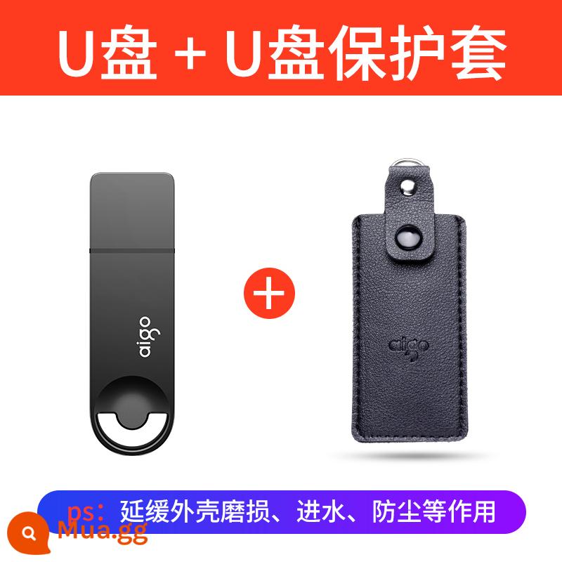 Nhà Yêu Nước U Đĩa 128G Tốc Độ Cao Bộ Nhớ Đĩa Kim Loại Máy Tính Văn Phòng Chuyên Dụng USB Dung Lượng Lớn Chính Hãng chính Hãng 256 - Cấu hình tiêu chuẩn-vỏ bảo vệ đĩa 256GB + U