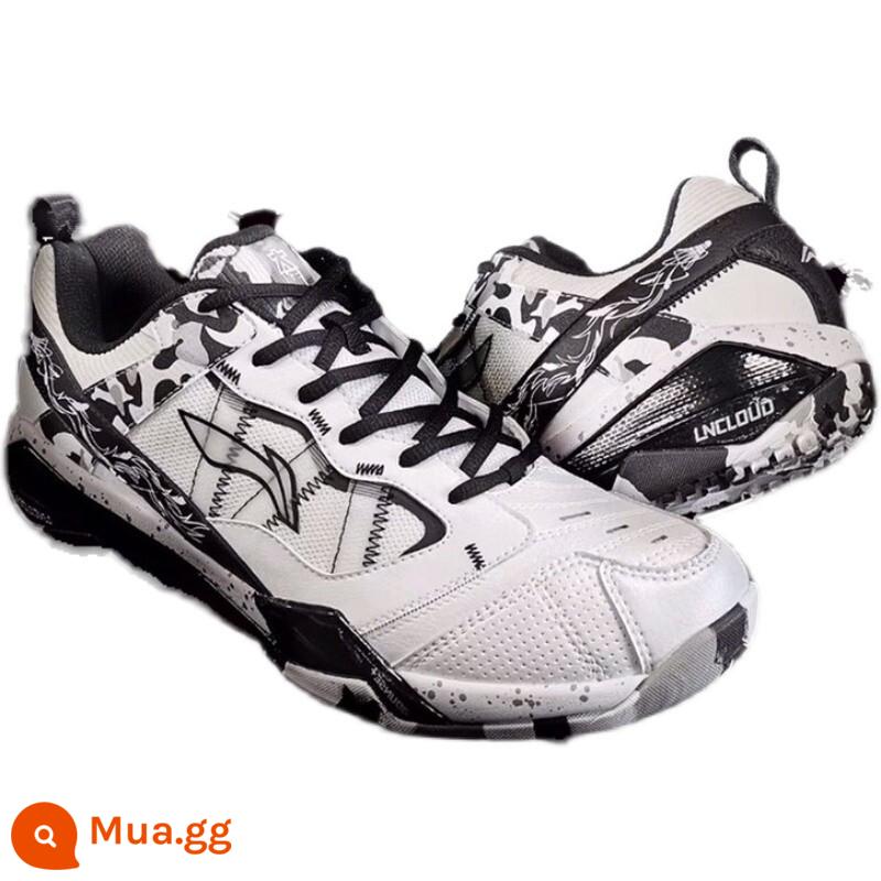 Li Ning Invincible ACE giày cầu lông ngụy trang tuyết Shi Yuqi đệm chống trượt thoáng khí thể thao AYAQ015 - AYAR015-2