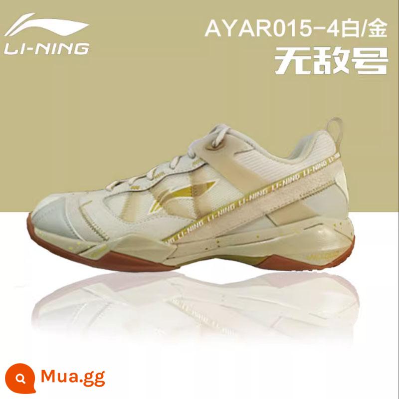 Li Ning Invincible ACE giày cầu lông ngụy trang tuyết Shi Yuqi đệm chống trượt thoáng khí thể thao AYAQ015 - AYAR015-4