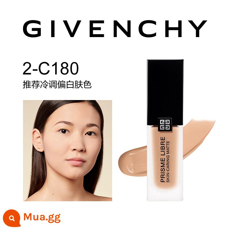 [Quà tặng năm mới] GIVENCHYGIVENCHY Celebrity Soft Mist Foundation Oily Skin Savior Giữ lớp trang điểm Che khuyết điểm - 2-C180