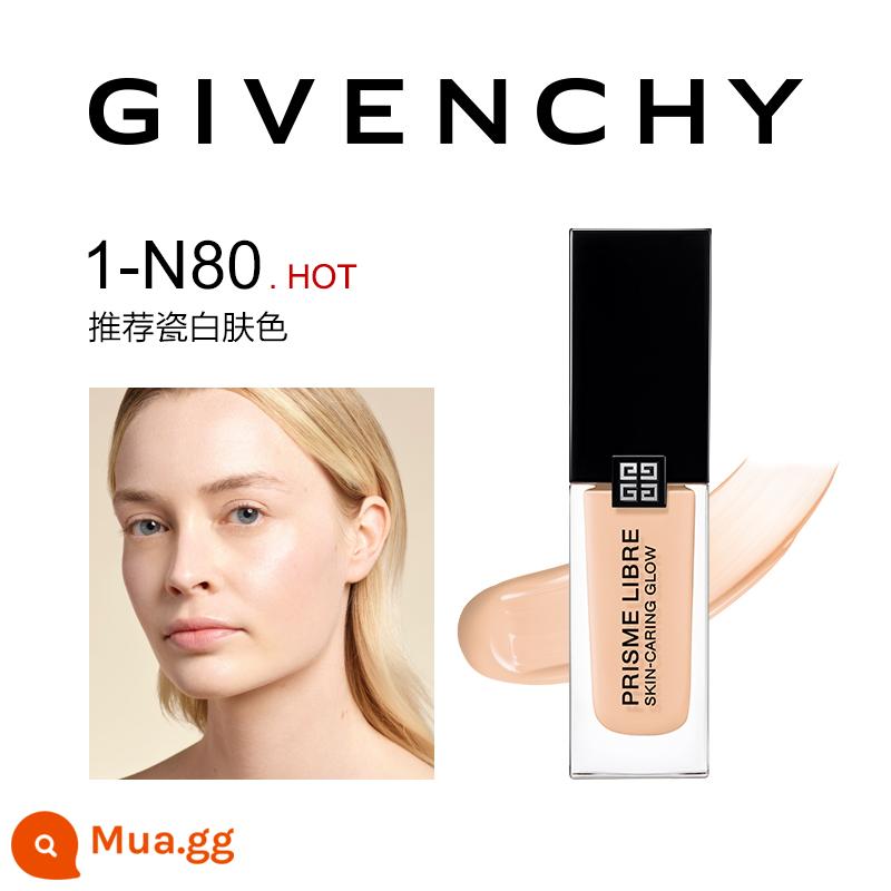 [Quà tặng năm mới trực tiếp] Kem nền dạng lỏng GIVENCHYGIVENCHY Soft Light Liquid dành cho da khô Vị cứu tinh dưỡng ẩm và nhẹ nhàng - [HOT]1-N80 khuyên dùng cho làn da trắng sứ