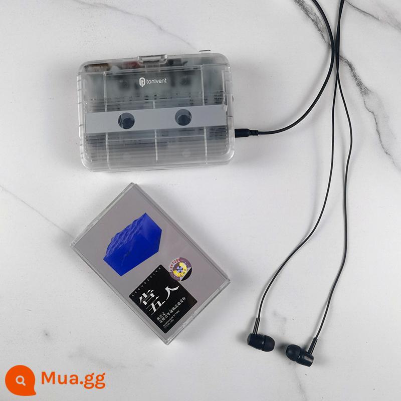 Kiện năm băng Máy nghe nhạc Walkman Wubai LastDance Biển cam hoàng hôn xe tốc độ Châu Kiệt Luân EVA - Model radio Bluetooth hoàn toàn trong suốt plus (chọn một băng âm thanh