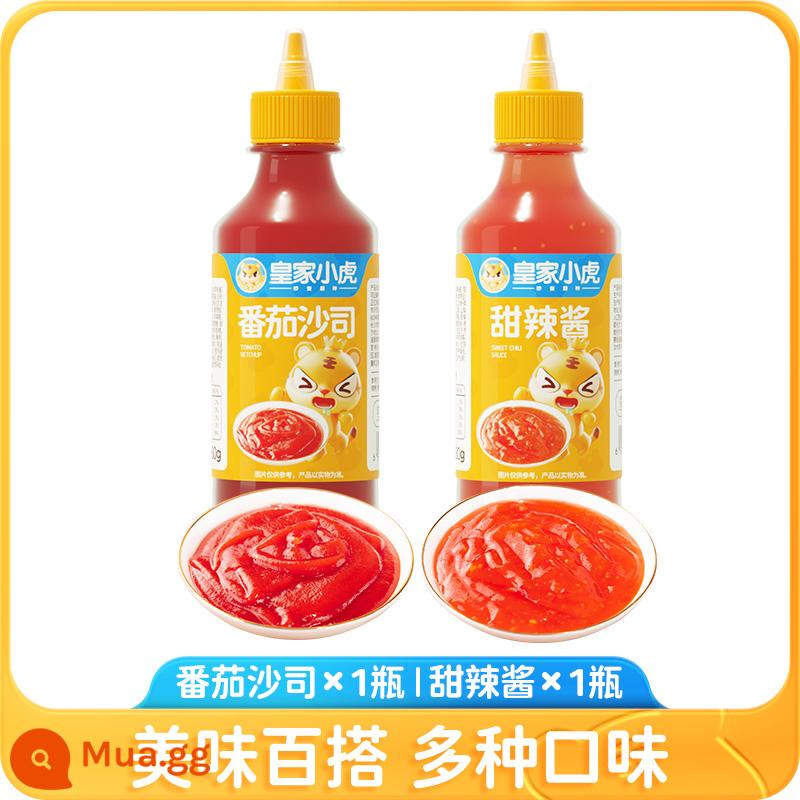 Royal Tiger Ketchup Sốt Salad Kết Hợp Sốt Cà Chua Hành Đóng Chai Nước Sốt Bánh Nước Sốt Cà Chua Thương Mại Tương Ớt Ngọt - 280g sốt cà chua + 280g tương ớt ngọt (2 chai sẽ tiết kiệm chi phí hơn)