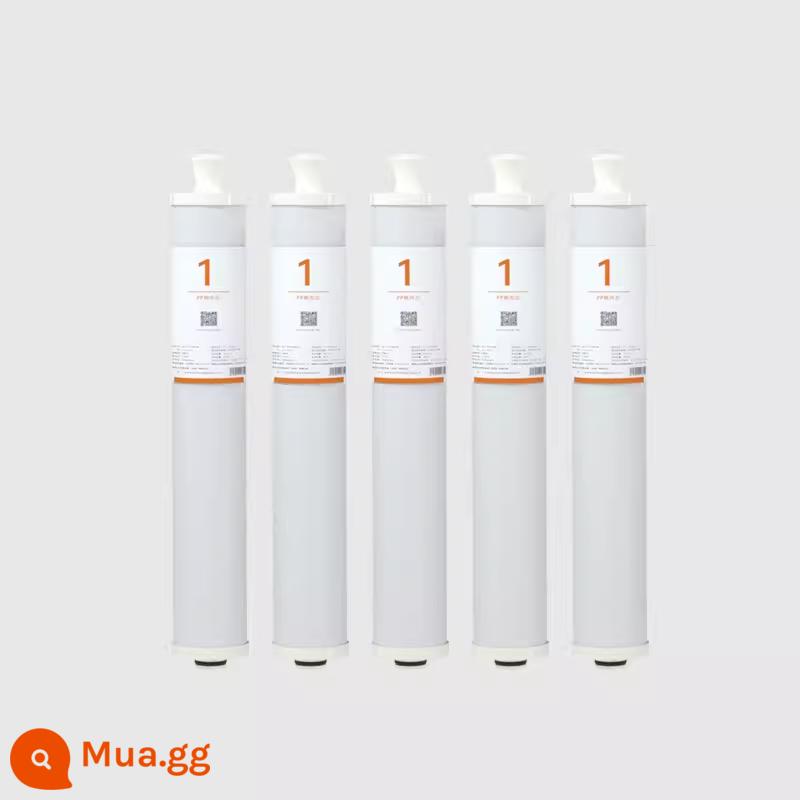 Nửa còn lại phù hợp cho máy lọc nước Xiaomi nhà bếp 400600G3 RO lõi lọc phẳng thẩm thấu ngược với màng bên trong có thể thay thế - [Vật tư tiêu hao] 5 miếng bông PP