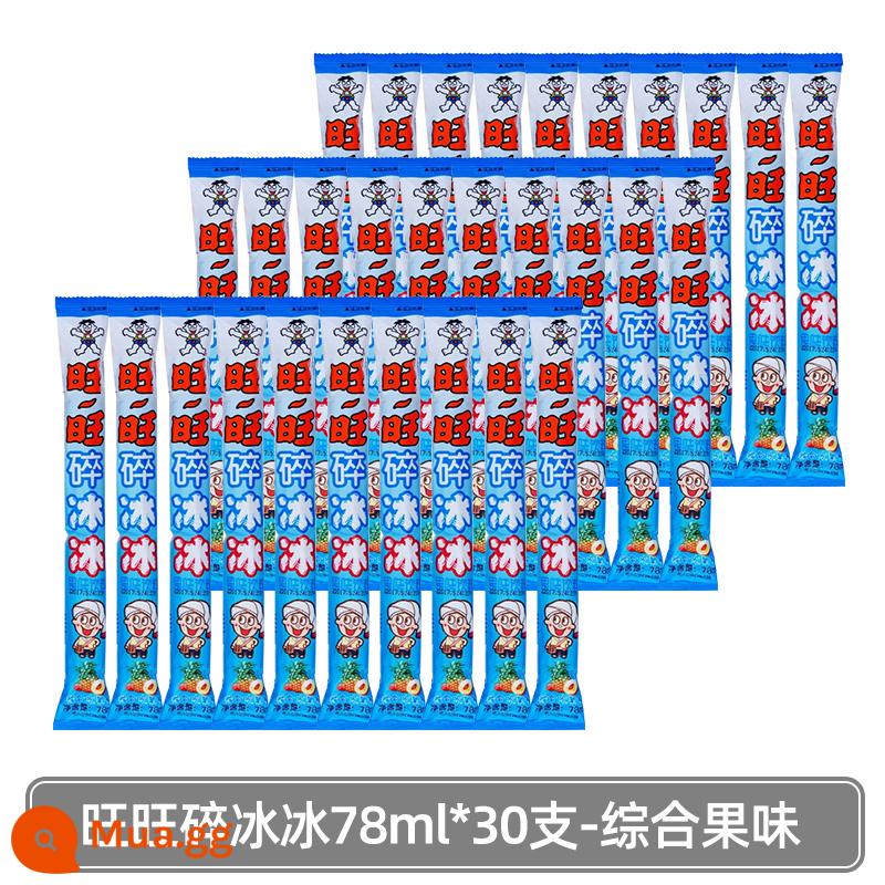 Muốn Muốn Đá Nghiền 78Ml * 80 Cốc Có Hương Vị Que Đông Lạnh Kem Popsicle Hút Đá Thạch Gia Đình Gói Bán Buôn - Hương trái cây tổng hợp 78ml*30 chai