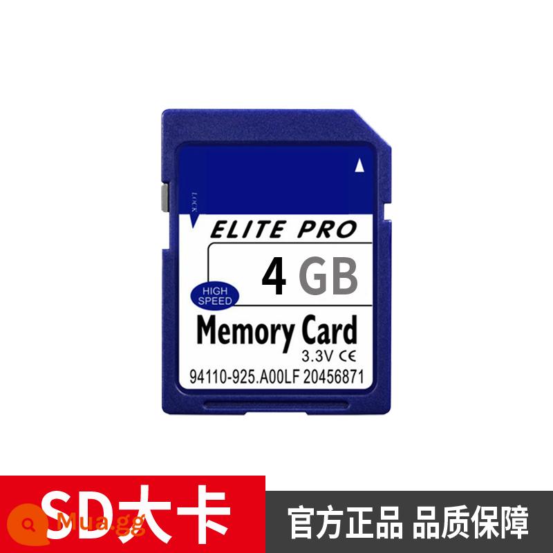 Thẻ nhớ SD 4g công nghiệp 8/512/256/128m lưu trữ máy CNC công cụ điều hướng ô tô CNC in loa - SD_4G