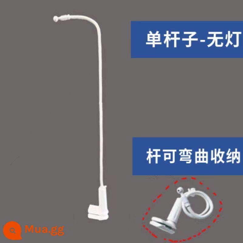 Gian hàng chợ đêm đèn kẹp để bàn led bóng đèn sạc siêu sáng khung cố định chiếu sáng ngoài trời tiện lợi - Kẹp cột cố định 1.02m [không đèn]