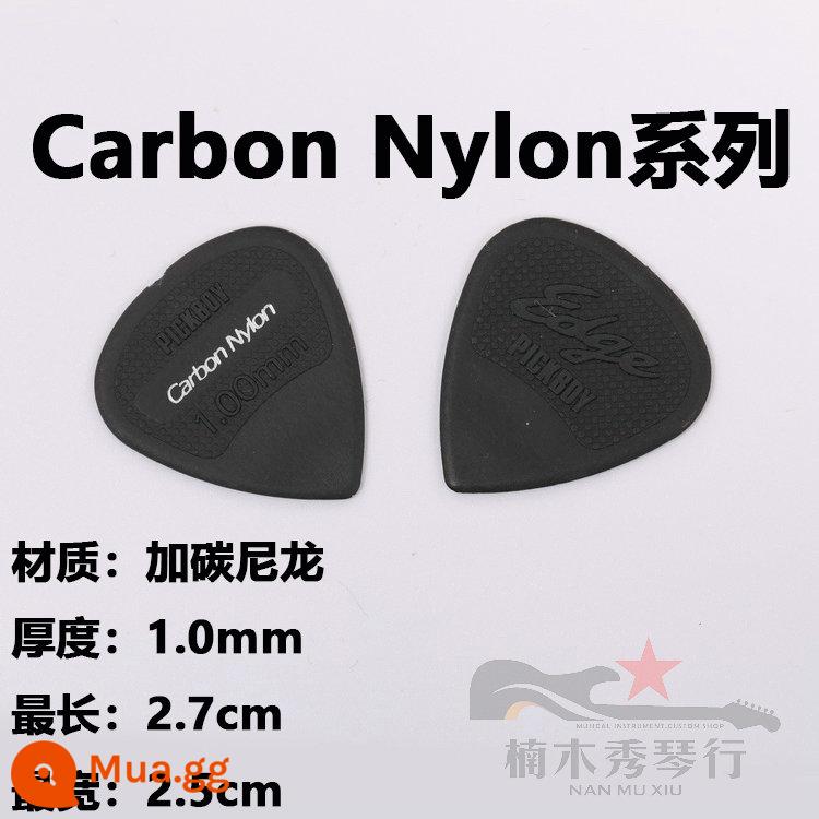 Xuất xứ Nhật Bản Pickboy Clover Carboy Nylon Bộ Sưu Tập Lớn Đa Thông Số Kỹ Thuật Điện Acoustic Đa Năng - Nylon có ga 1.0mm