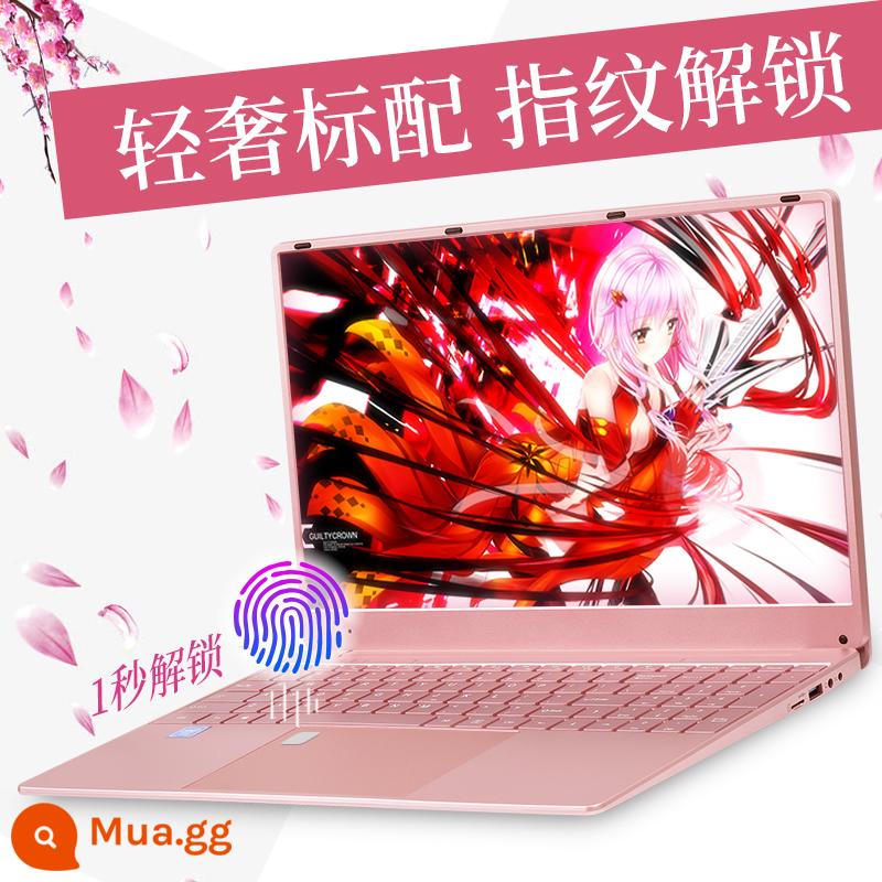 2022 New Authentic Ultra -thin Intel Laptop, Trò chơi máy tính, Cô gái học sinh Thin - Thiết kế trò chơi 20G+256G màu hồng