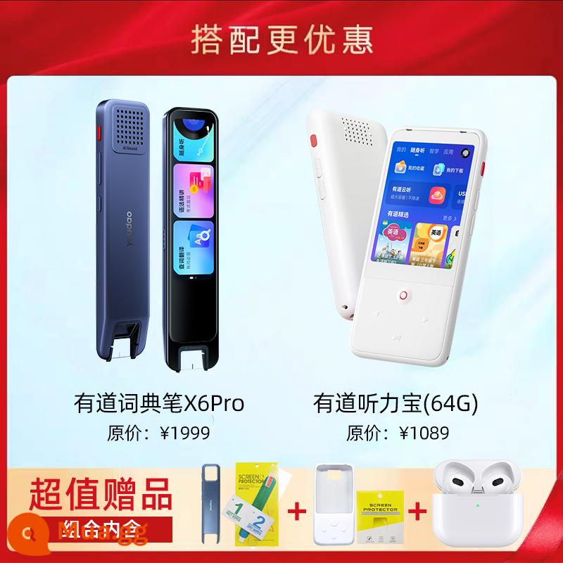 [Được đề xuất bởi Wenyi] Từ điển NetEase Youdao Pen x5 bút đọc điểm p5 dịch từ điển điện tử học tiếng Anh hiện vật quét bút dịch học quét bút tìm kiếm từ điển Từ điển Oxford - [Khuyến nghị sản phẩm mới] Bút từ điển X6pro + Kho báu nghe 64G-Combo luyện nghe và nghe tiếng Anh