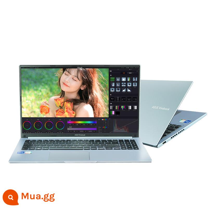 ASUS hàng mới flagship ASUS thế hệ 12 Vivobook Core i5-1240P học sinh học văn phòng PS vẽ PR clip lập trình kế toán Máy xách tay xách tay 15.6 inch Fearless 15 - Thế hệ thứ 12 i5-12500H/Ruiju HD/Màn hình IPS/15,6 inch/Xanh băng nhạt