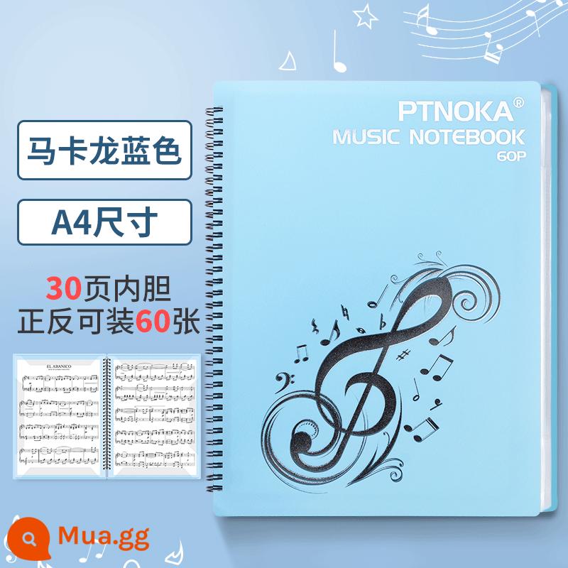 Clip sửa đổi bản nhạc piano không phản xạ và đảo ngược clip bản nhạc rời Túi đựng tài liệu học sinh 3A4 - Malonelong Blue [30 trang, 60 ảnh]