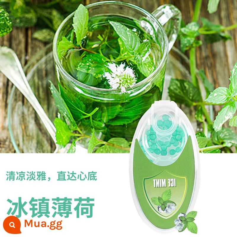 Hạt ngọn đuốc nổ hạt buồn bã hạt tươi - Ice Mint 100 viên/hộp [Mua 1 tặng 1, mua nhiều tặng thêm]