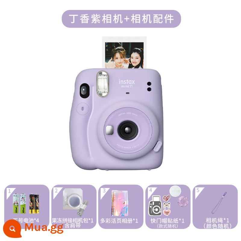 Fuji Lili đã chụp ảnh Retro Camera Mini40 I. I. - Màu tím mini11