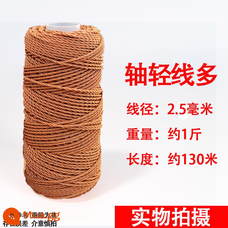 Dây lốp, dây giày, dây nylon, dây xây dựng, dây lưới, dây diều, dây câu, dây lưới đánh cá, dây dệt, dây lưới - Nâu sâm