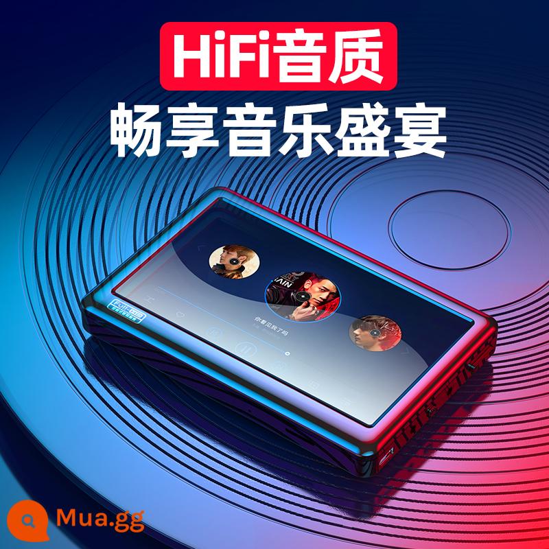 Máy nghe nhạc mp5 di động không có wifi toàn màn hình ổ đĩa flash mp4 phiên bản bluetooth trường trung học mp3 walkman phiên bản sinh viên - Màn hình ngoài lớn 5 inch màu đen