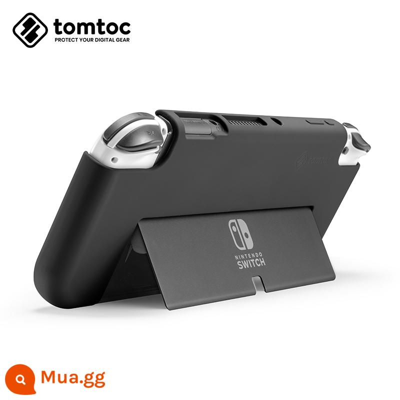 Tomtoc Switch OLED Vỏ Bảo Vệ Joycon Một Mảnh Có Thể Tháo Rời Silicone Lỏng Dành Cho Máy Nintendo Switch OLED - đêm tối