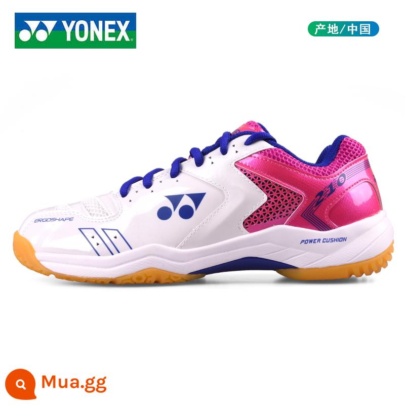 YONEX Giày cầu lông Yonex nam và nữ giày thể thao chuyên nghiệp hàng đầu chống trượt chống trượt YY - Mẫu nữ 210CR trắng hồng