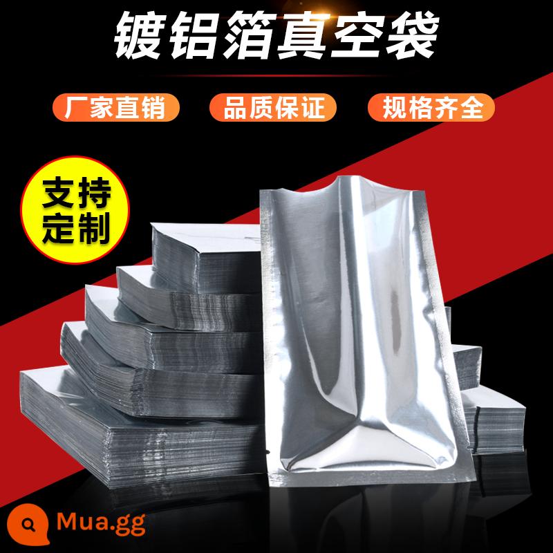 Thêm -large aluminum foil túi hóa học Tin Tin Lớn bằng nhôm lá Real Real Trà lá nhôm nhôm Self -Seal Aluminum Practout - 35X45x20 lụa dày không tự dán 100 miếng