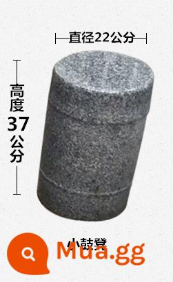 Bàn đá cẩm thạch granite bàn tròn ghế đẩu đá sân ghế vuông nhà băng ghế dự bị công viên ngoài trời ghế lưng ghế đá phiến - Ghế trống có kích thước 22*37cm (chưa bao gồm phí vận chuyển)