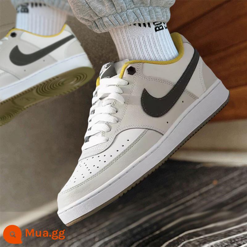 Giày nam NIKE Nike Air Force One chính thức hàng đầu AJ mùa đông 2022 giày thể thao nam mới giày trắng - FV3630-131