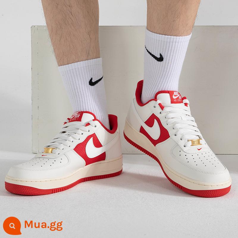 Giày nam NIKE Nike Air Force One chính thức hàng đầu AJ mùa đông 2022 giày thể thao nam mới giày trắng - FN7439-133