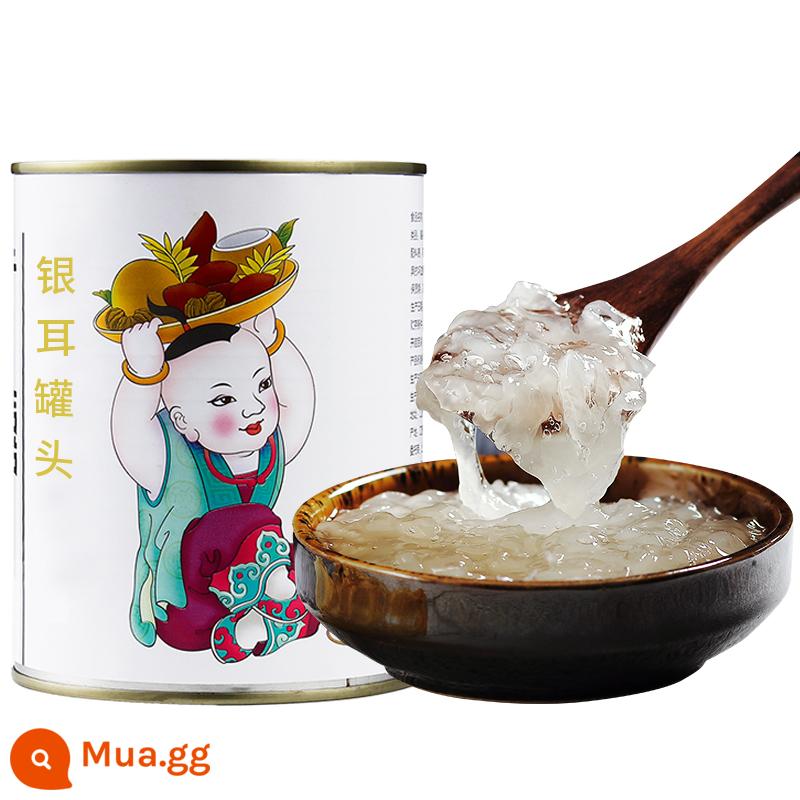 Đậu đỏ đóng hộp Quảng Tây 950g Bột đậu đỏ eo mật nấu đường nano Đậu mật nguyên liệu đặc biệt cho quán trà sữa nướng - Nấm mèo đóng hộp 900G (nếu đủ sẽ có quà tặng)