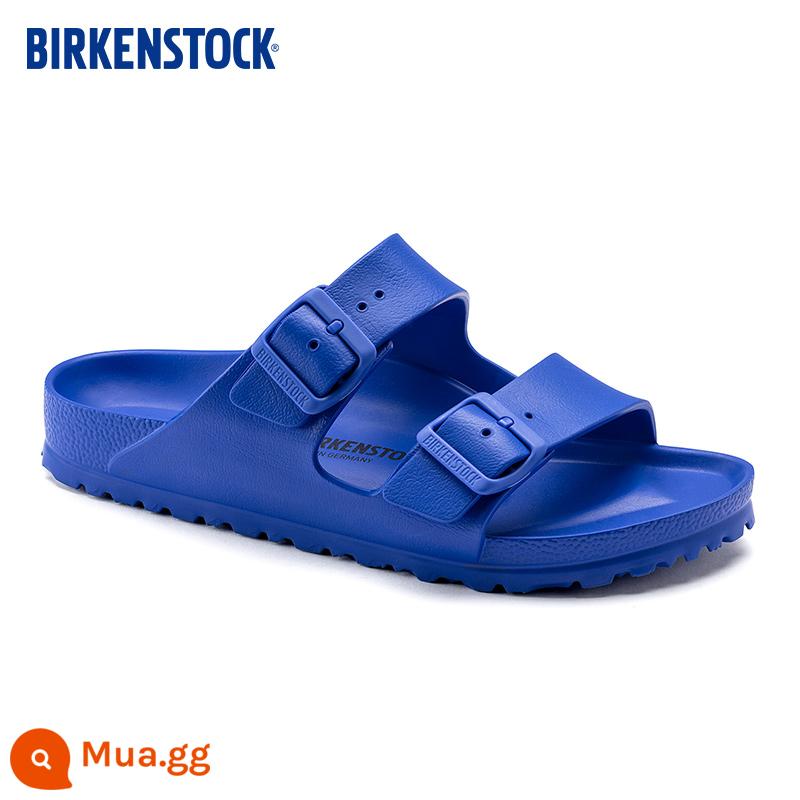 BIRKENSTOCK dép nam nữ giống nhau Dép eva đi giày đi biển dòng Arizona nhập khẩu Đức - Phiên bản thường màu xanh 1019100