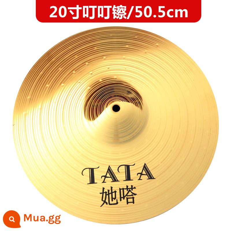 Trống treo 16 inch, cọ xát 20 inch, ding-ding, bước 14 inch, nĩa 12 inch, nhịp điệu - 20 viên đơn