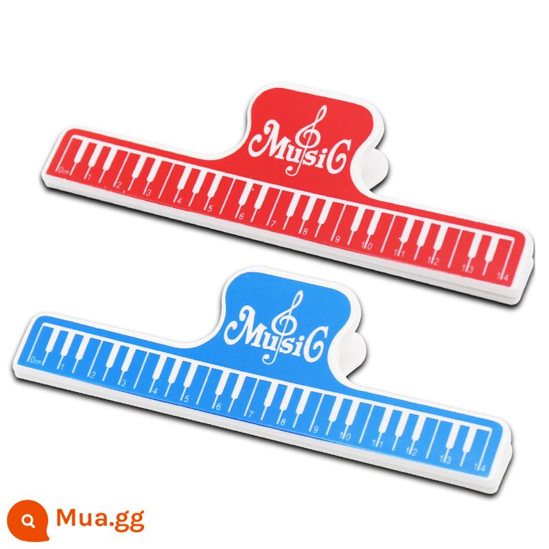 Đoạn nhạc piano sheet nhạc clip note note piano book clip sheet nhạc clip kéo dài thô - Clip chung*2 (đỏ + xanh)