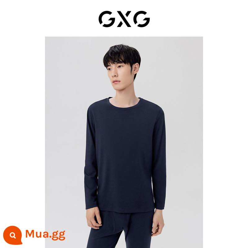 GXG Ole 21 tuổi quần lót nam quần áo ấm cotton de nhung sốt quần áo mùa thu vệ sinh quần phù hợp với đáy áo sơ mi mùa đông - Màu xanh hải quân (nhung ấm)