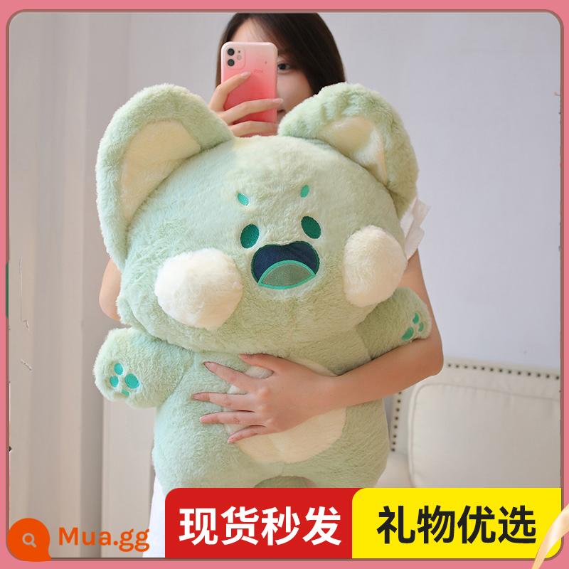 Dudu Meow Chính Hãng Chính Hãng Esther Factory Doll Sang Trọng Đồ Chơi Internet Người Nổi Tiếng Món Quà Sinh Nhật Búp Bê Lớn Búp Bê Mèo - [90cm❤Khuyến nghị quà tặng] Mũ sữa Matcha-Dudu Meow