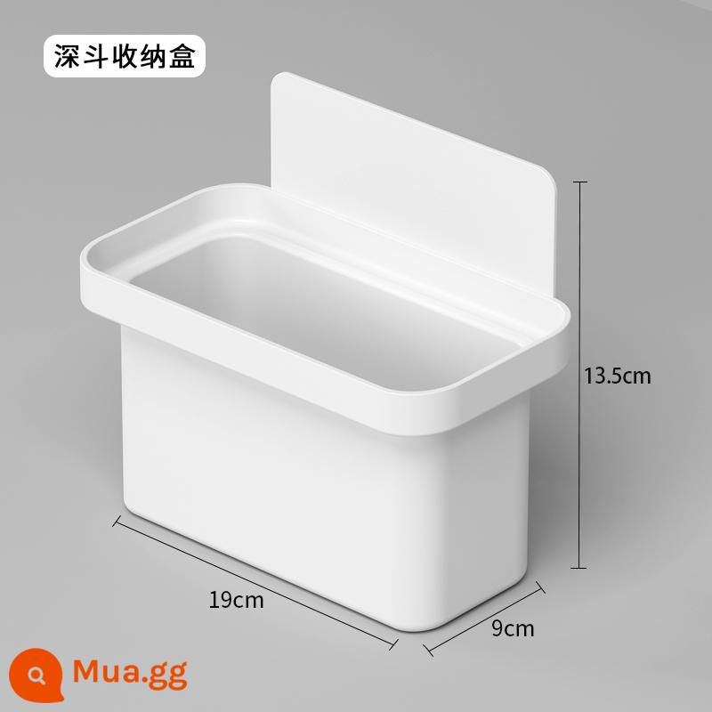 Lỗ-miễn phí bảng lỗ tường đa chức năng lưu trữ kệ nhà bếp gia vị giá nhà tắm giá treo tường hộ gia đình dao chủ - Hộp đựng xô sâu