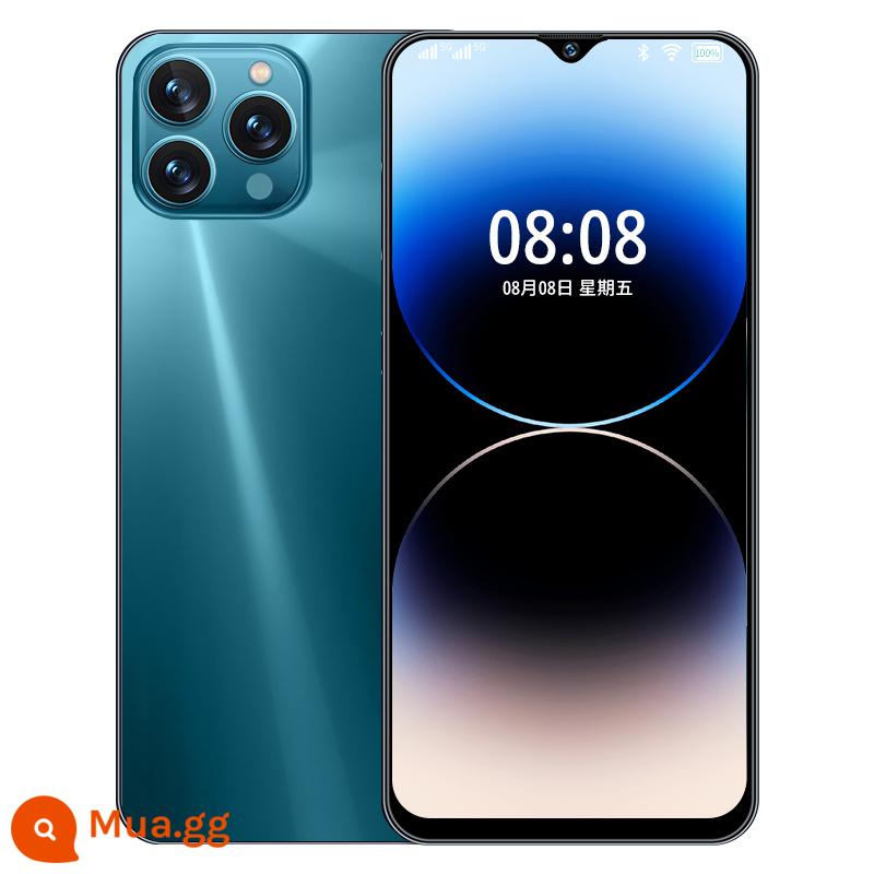 2023 Hàng mới 2000 Mười Doanh số Chính hãng Điện thoại thông minh chơi game Octa-Core 256G chơi game Android 5G Full Netcom Giá sinh viên 1.000 Yuan Điện thoại dự phòng màn hình lớn 100 Yuan Three Điện thoại thông minh chống lão hóa - màu xanh ngọc bích