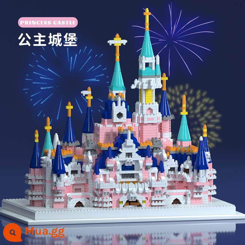 Thiên An Môn Độ Khó Cao Tương Thích Với Khối Xây Dựng Lego China Xếp Hình Khổng Lồ Đồ Chơi Lắp Ráp Cho Trẻ Em Quà Tặng Sinh Nhật - XL Disney Castle [5580 chiếc Phiên bản Tiêu chuẩn] Hộp màu