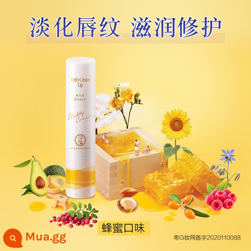 [Mua trước 38 món] Son dưỡng môi Rou Rong Ying Run Dưỡng ẩm Chống nứt nẻ Dưỡng ẩm cho nữ Mian Mian Mousse Stick - Mật thơm, môi ngọt sẵn sàng chuyển động