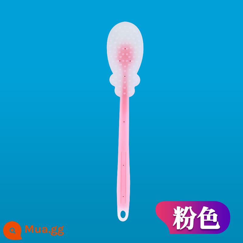 Ván silicone kinh tuyến, gậy massage, ván sha, búa, gậy tát lưng, sức khỏe lưng, ván cát, lòng bàn tay - Ảnh chụp hoa văn điểm tiếp xúc massage lớn màu hồng khoảng 38 cm