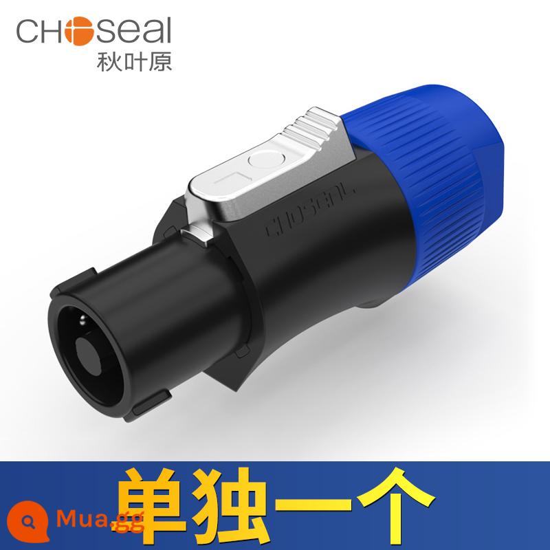 Akihabara NL4FC cắm âm thanh 4 nhân 4 nhân loa đầu XLR chuyên nghiệp đầu Ohm khuếch đại công suất không hàn thiết bị đầu cuối - Đầu Ohm (1 gói)