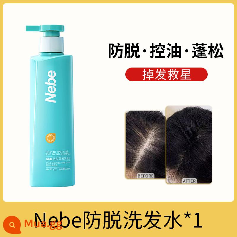 Dầu gội Nebe chống rụng tóc, kiềm dầu, bồng bềnh, trị gàu, chống ngứa, mềm mượt mượt mà dầu gội gừng dành cho nam nữ mùa thu đông, hàng chính hãng chính hãng - 1 chai