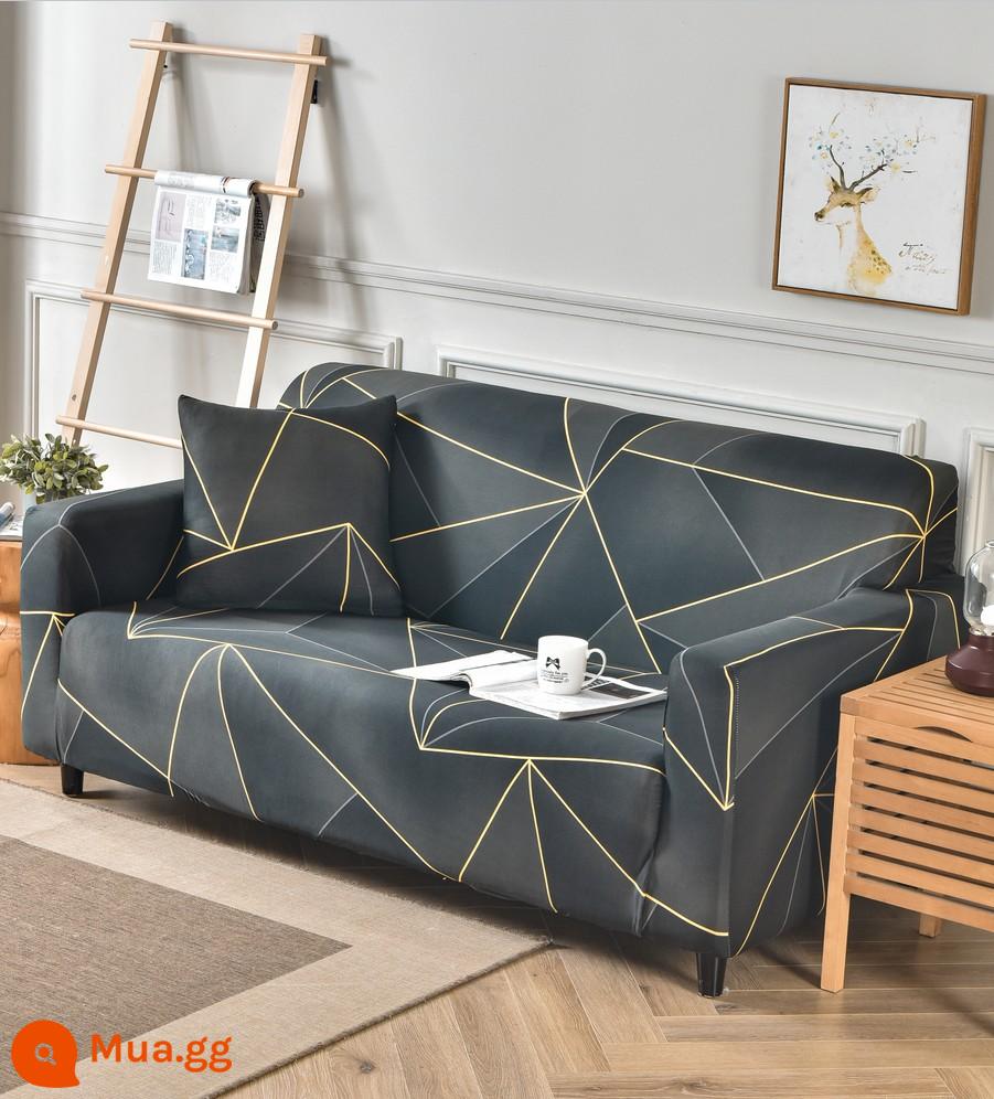 Ghế sofa đàn hồi bốn mùa bao gồm tất cả bao gồm phổ quát miếng lót khăn một kiểu cũ của Mỹ phong cách bohemian retro bọc vải - rạng Đông