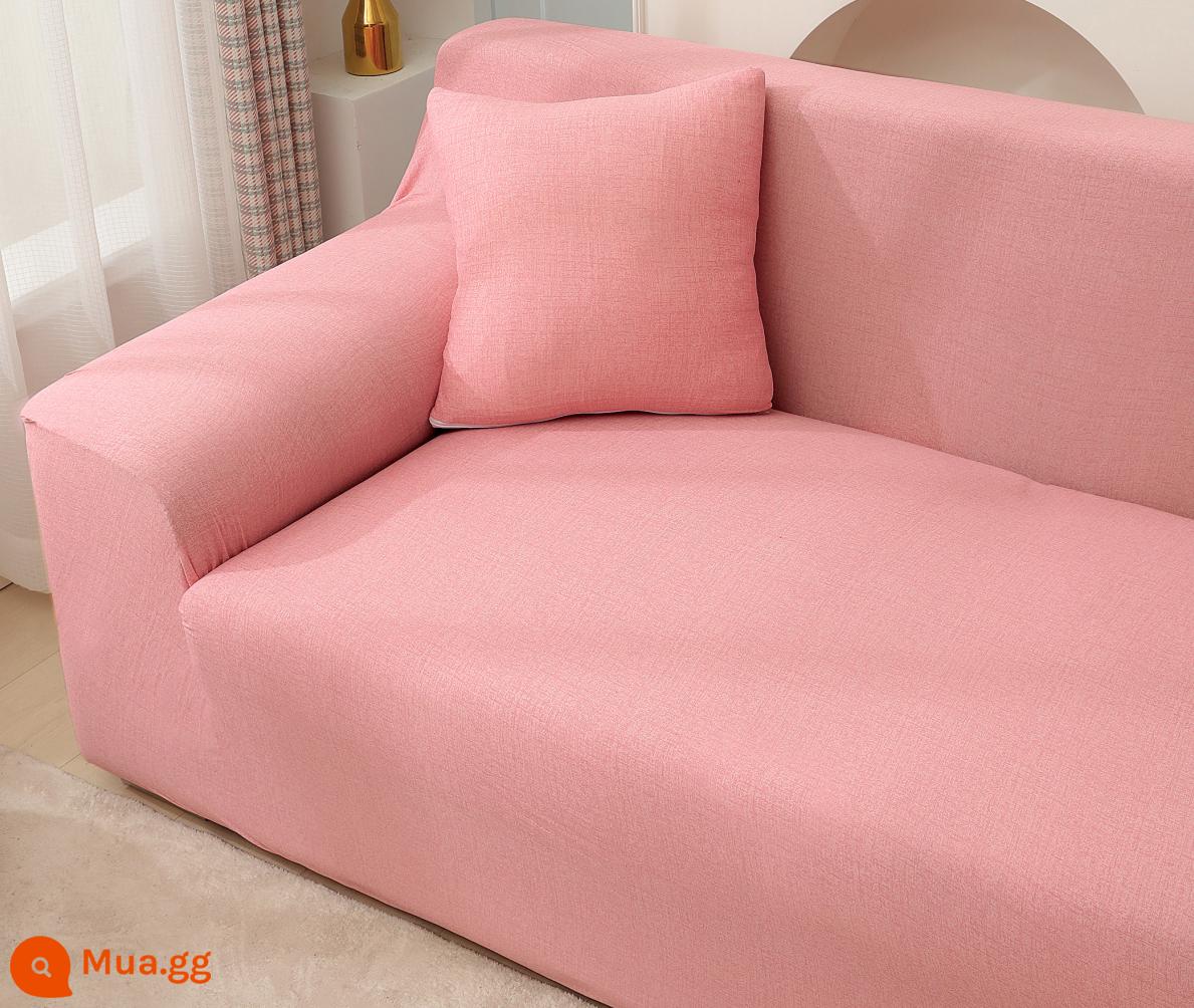 Co Giãn Đa Năng Ghế Sofa Bao Gồm Tất Cả Đa Năng Hiện Đại Tích Hợp 3 Người Khăn Bốn Mùa Bọc Vải Đệm Sofa Da - FB hồng lanh